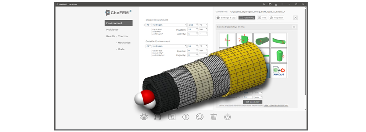 CheFEM 3 – physics-based polymer and composite modelling